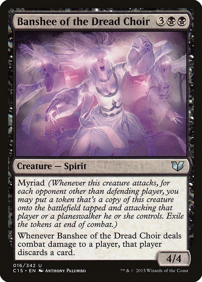 Image for Banshee of the Dread Choir (16) [Commander 2015] - Magic: The Gathering