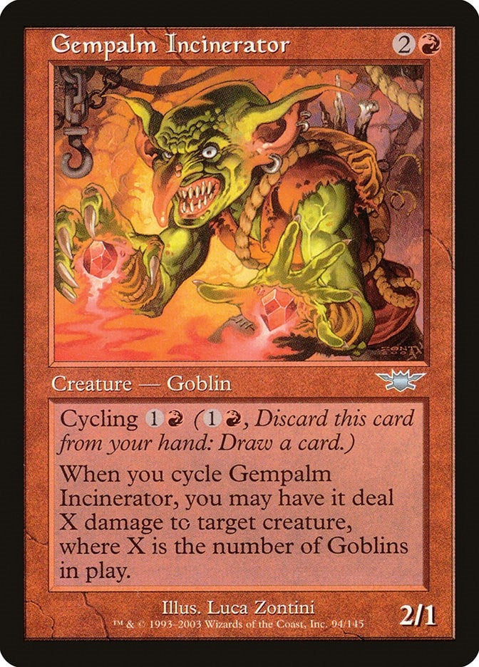 Image for Gempalm Incinerator (94) [Legions] - Magic: The Gathering
