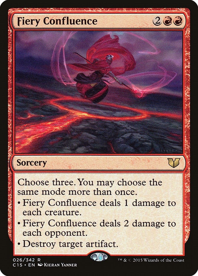 Image for Fiery Confluence (26) [Commander 2015] - Magic: The Gathering