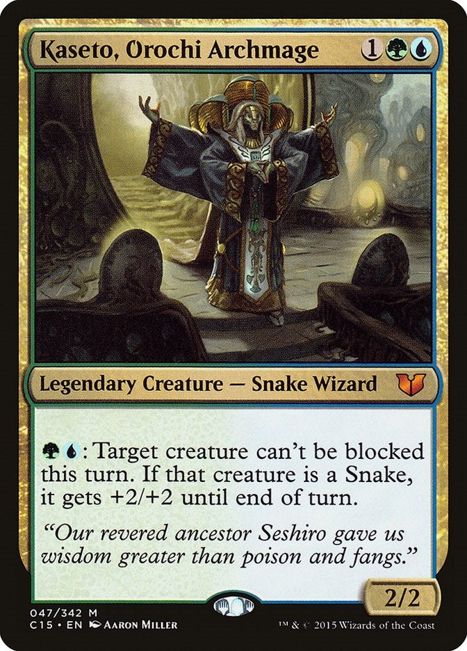 Image for Kaseto, Orochi Archmage (47) [Commander 2015] - Magic: The Gathering