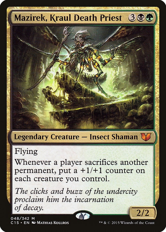 Image for Mazirek, Kraul Death Priest (48) [Commander 2015] - Magic: The Gathering