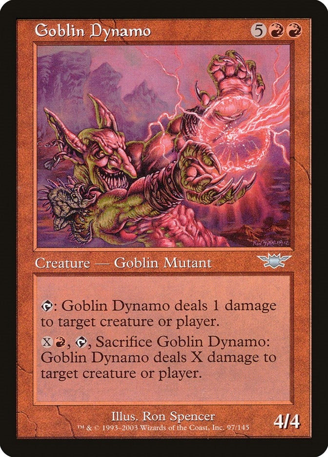 Image for Goblin Dynamo (97) [Legions] - Magic: The Gathering