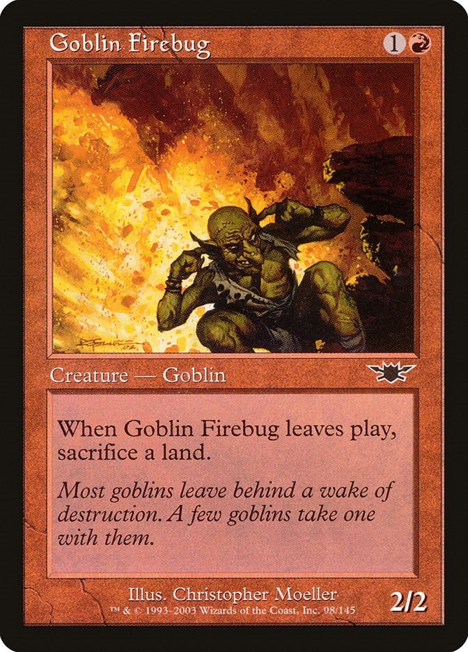 Image for Goblin Firebug (98) [Legions] - Magic: The Gathering