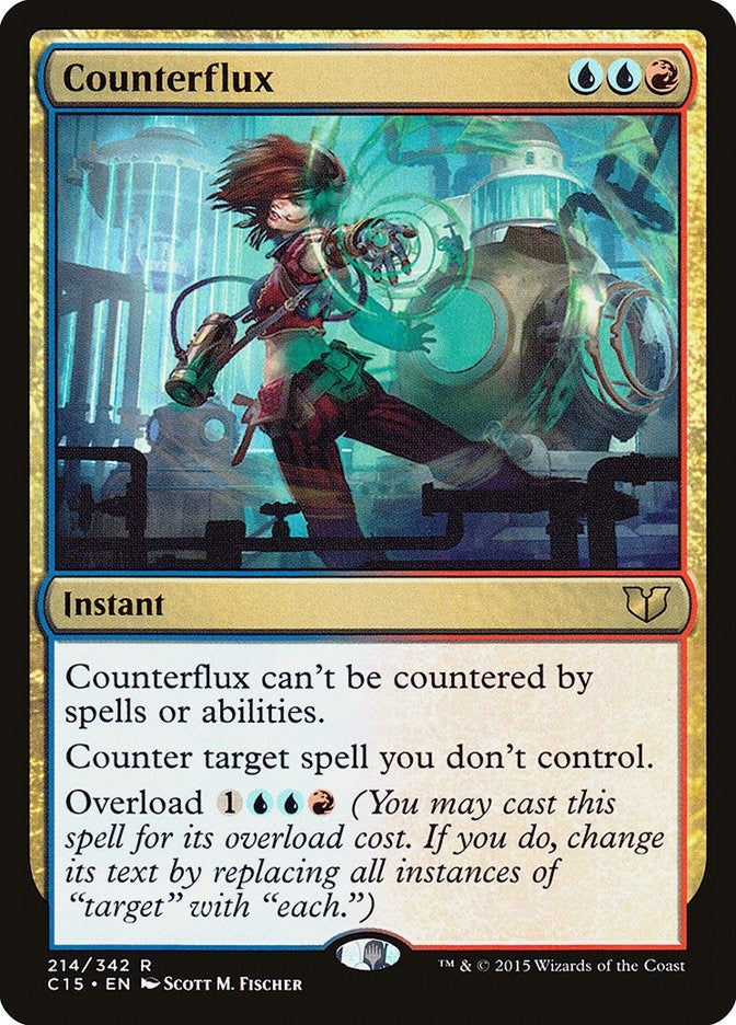 Image for Counterflux (214) [Commander 2015] - Magic: The Gathering