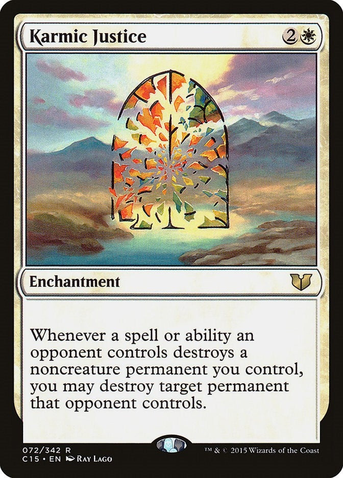 Image for Karmic Justice (72) [Commander 2015] - Magic: The Gathering