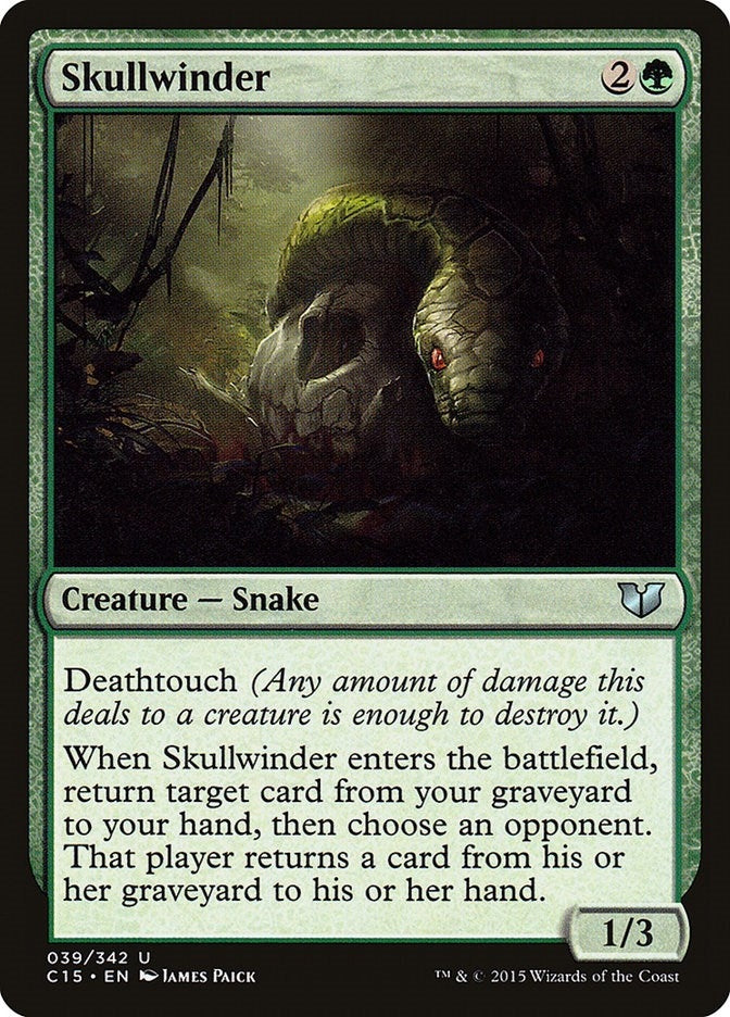 Image for Skullwinder (39) [Commander 2015] - Magic: The Gathering