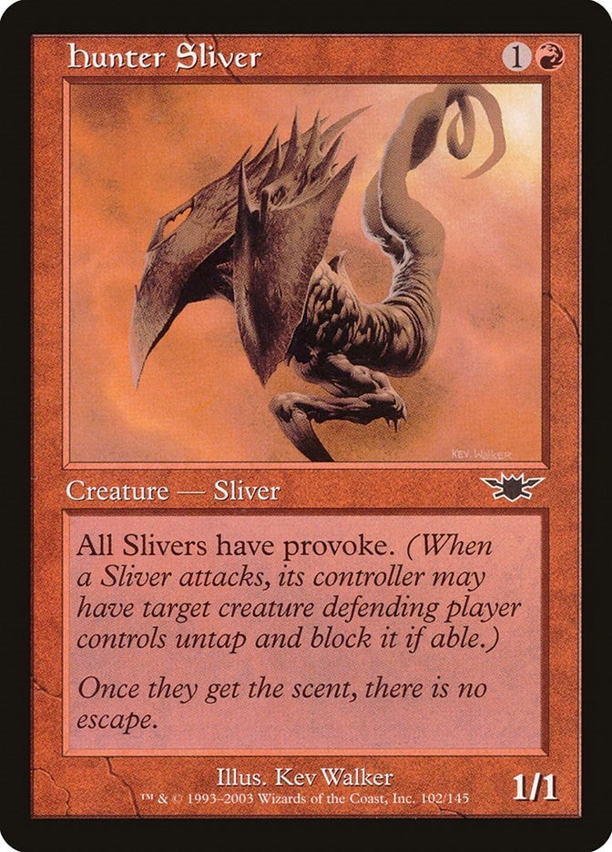 Image for Hunter Sliver (102) [Legions] - Magic: The Gathering