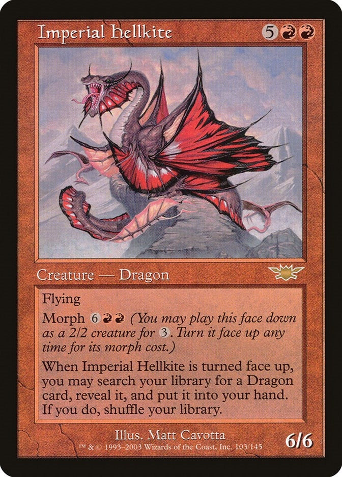 Image for Imperial Hellkite (103) [Legions] - Magic: The Gathering
