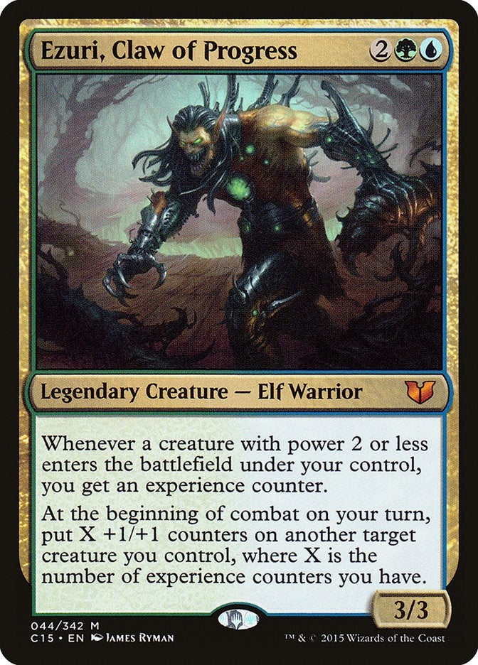 Image for Ezuri, Claw of Progress (44) [Commander 2015] - Magic: The Gathering