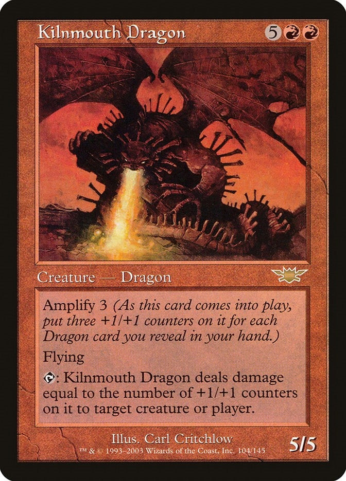 Image for Kilnmouth Dragon (104) [Legions] - Magic: The Gathering