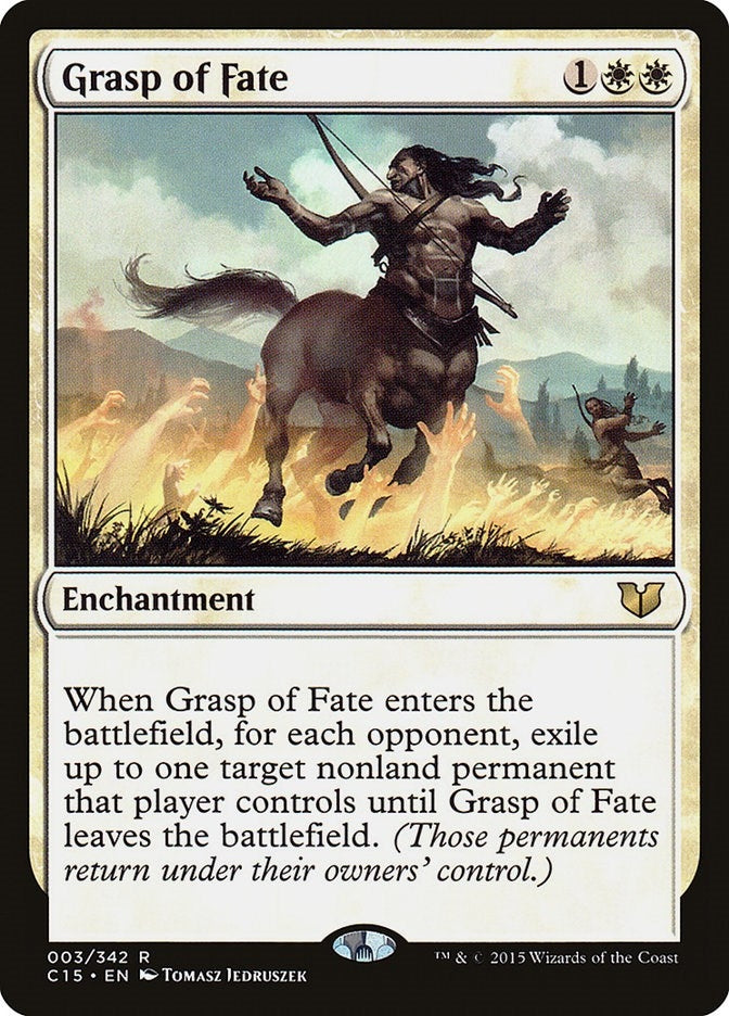 Image for Grasp of Fate (3) [Commander 2015] - Magic: The Gathering