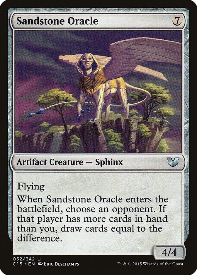 Image for Sandstone Oracle (52) [Commander 2015] - Magic: The Gathering
