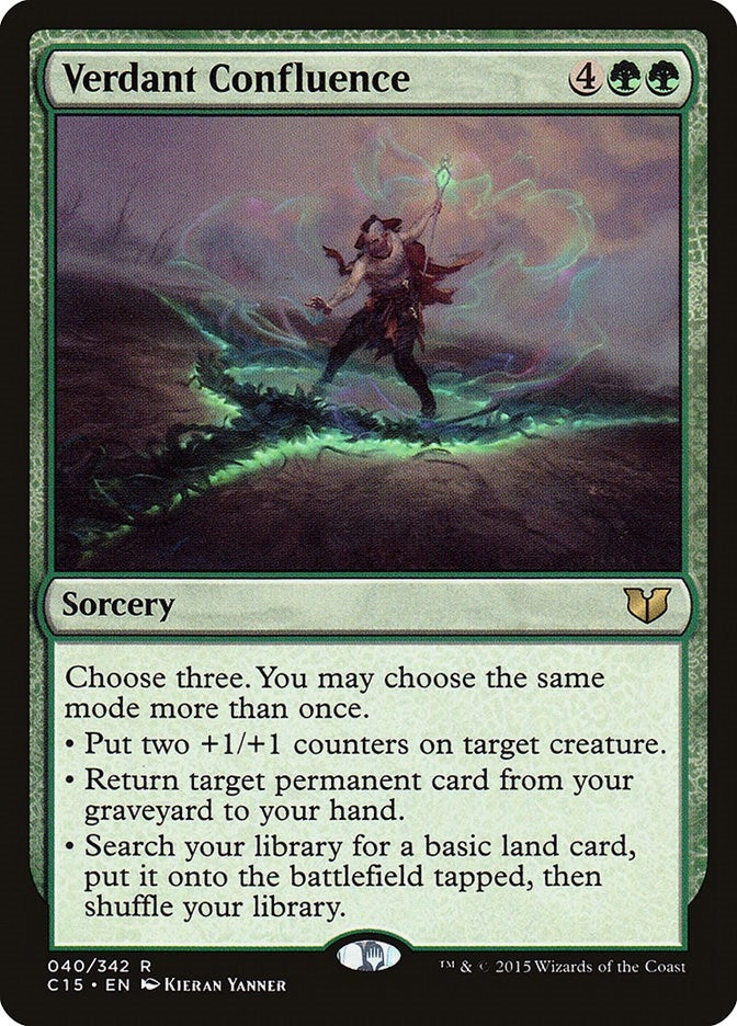 Image for Verdant Confluence (40) [Commander 2015] - Magic: The Gathering