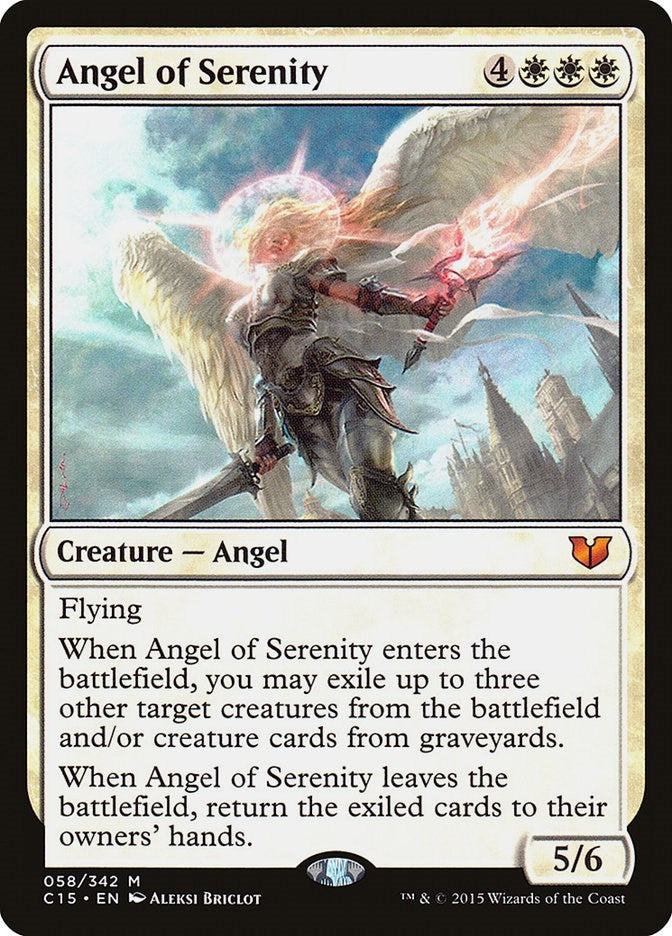 Image for Angel of Serenity (58) [Commander 2015] - Magic: The Gathering