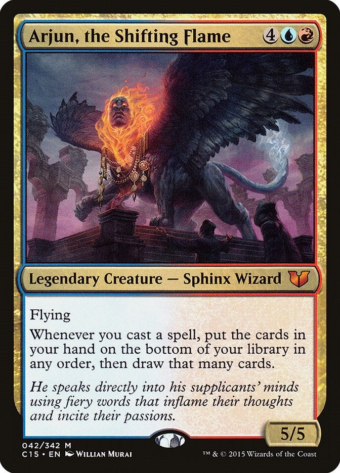 Image for Arjun, the Shifting Flame (42) [Commander 2015] - Magic: The Gathering