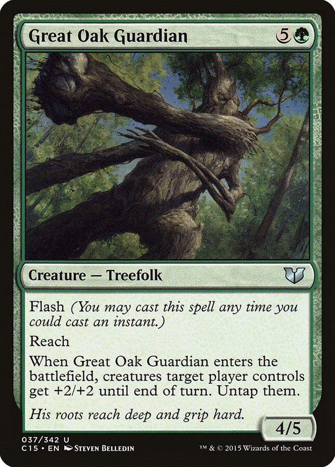 Image for Great Oak Guardian (37) [Commander 2015] - Magic: The Gathering