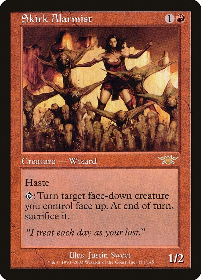 Image for Skirk Alarmist (111) [Legions] - Magic: The Gathering