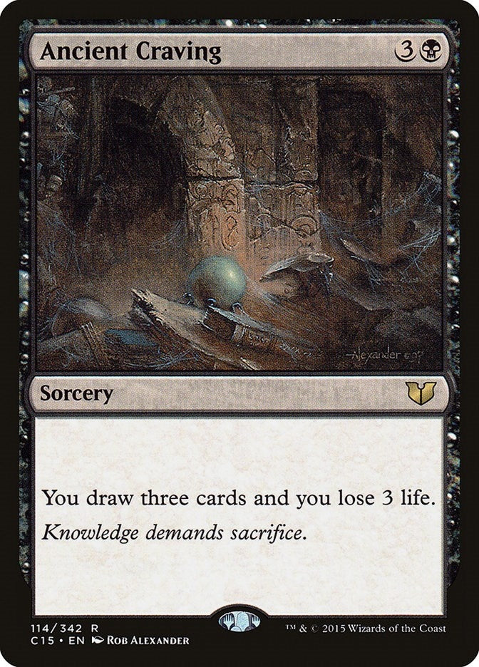 Image for Ancient Craving (114) [Commander 2015] - Magic: The Gathering