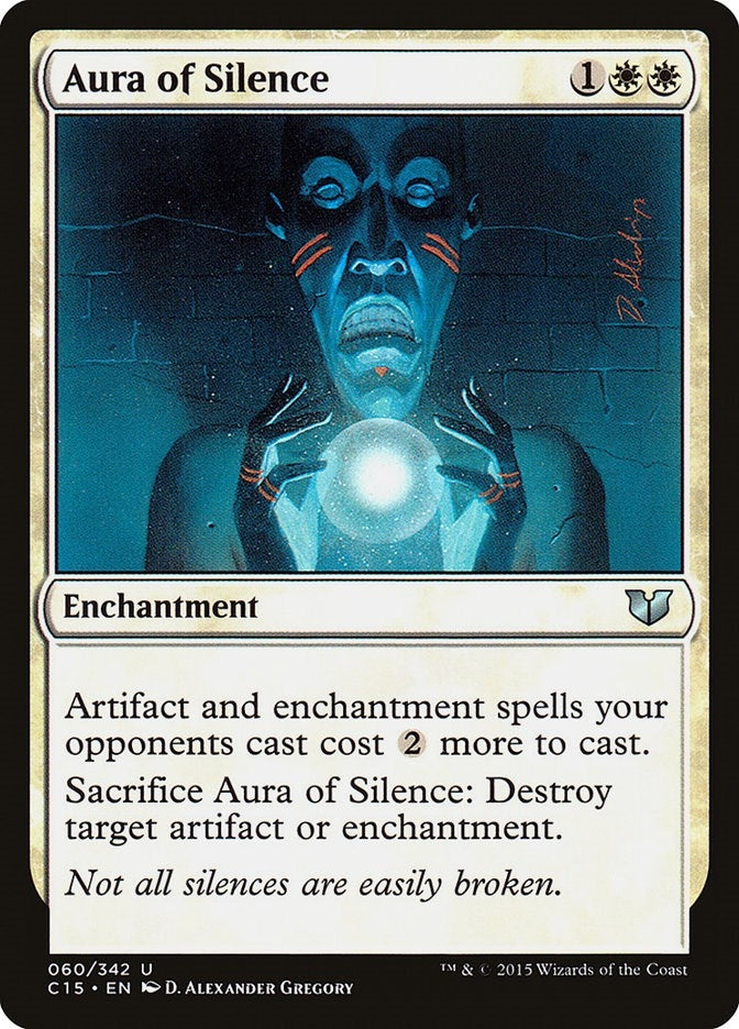 Image for Aura of Silence (60) [Commander 2015] - Magic: The Gathering