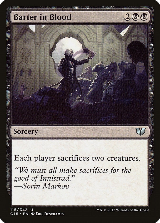 Image for Barter in Blood (115) [Commander 2015] - Magic: The Gathering