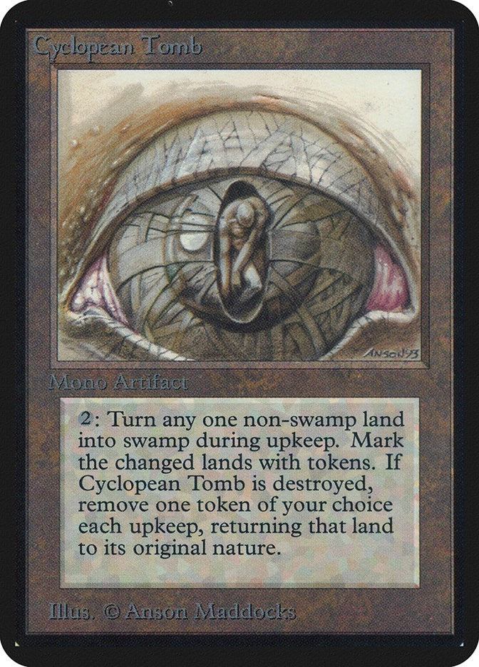 Image for Cyclopean Tomb [Alpha Edition] - Magic: The Gathering