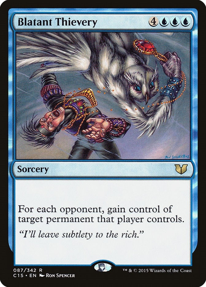 Image for Blatant Thievery (87) [Commander 2015] - Magic: The Gathering