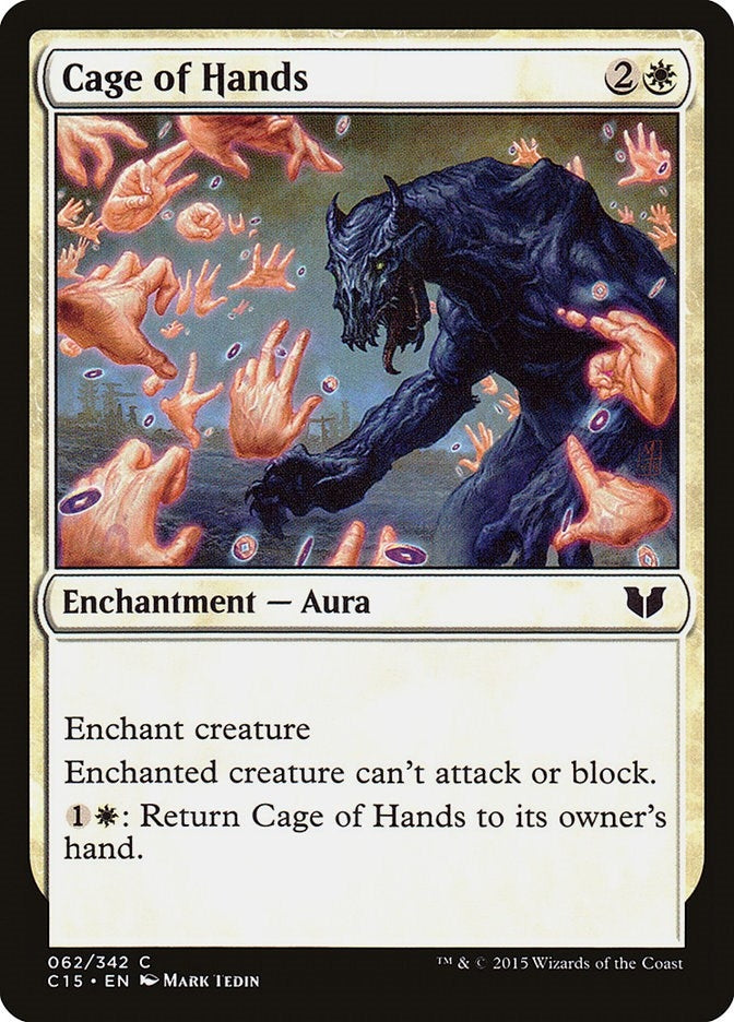 Image for Cage of Hands (62) [Commander 2015] - Magic: The Gathering