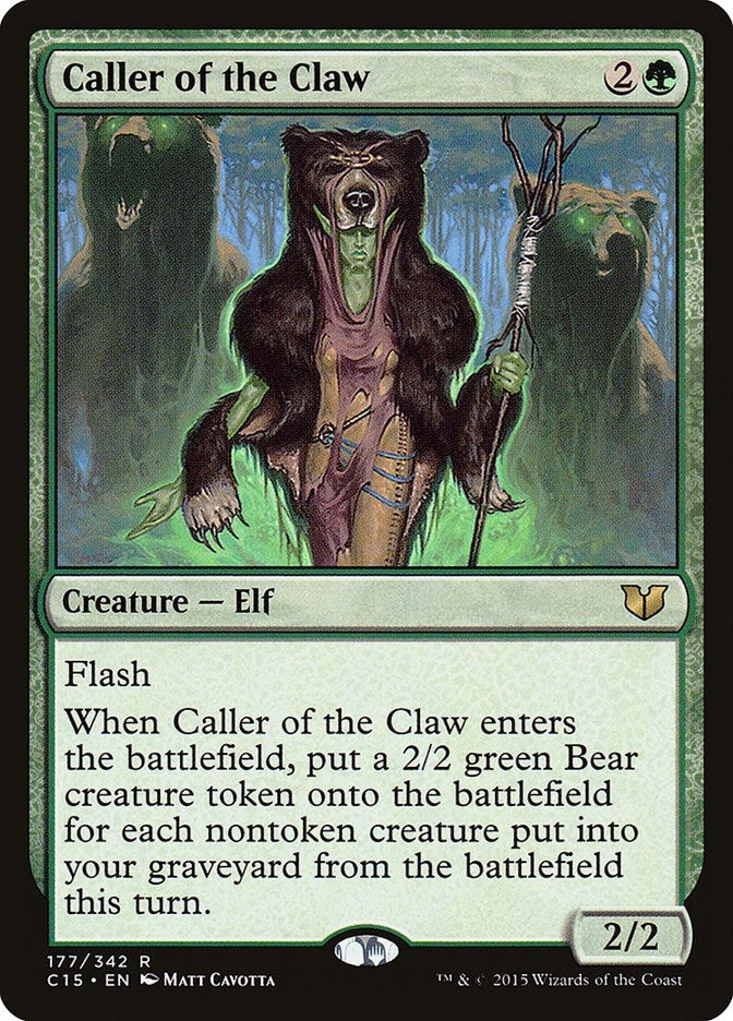 Image for Caller of the Claw (177) [Commander 2015] - Magic: The Gathering