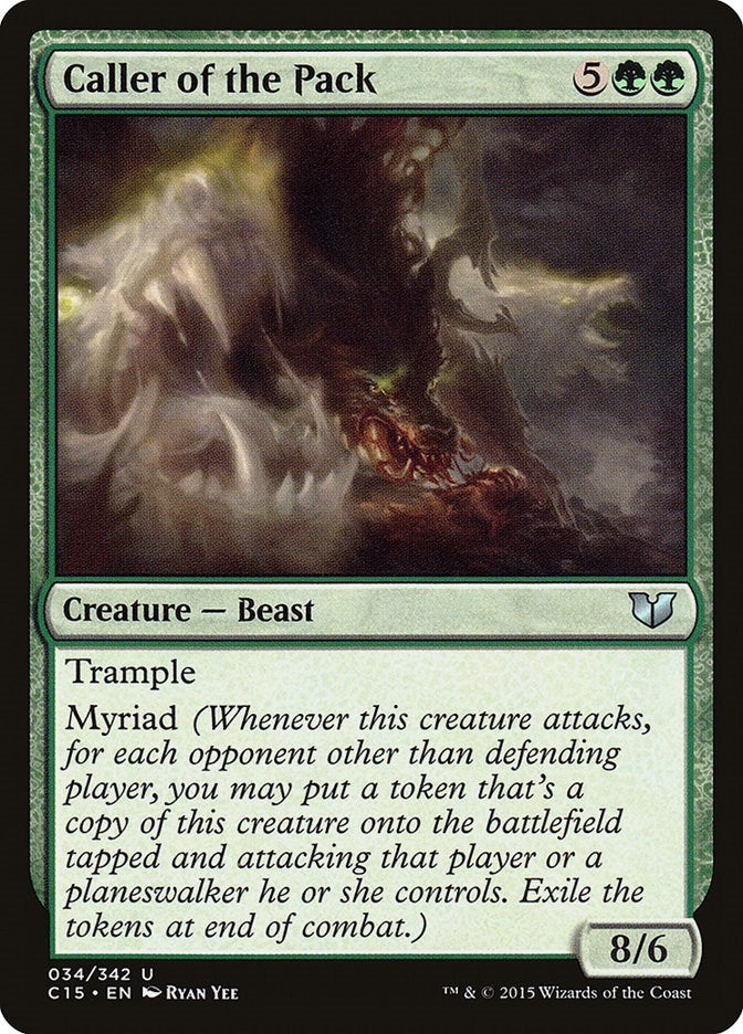 Caller of the Pack (34) [Commander 2015]