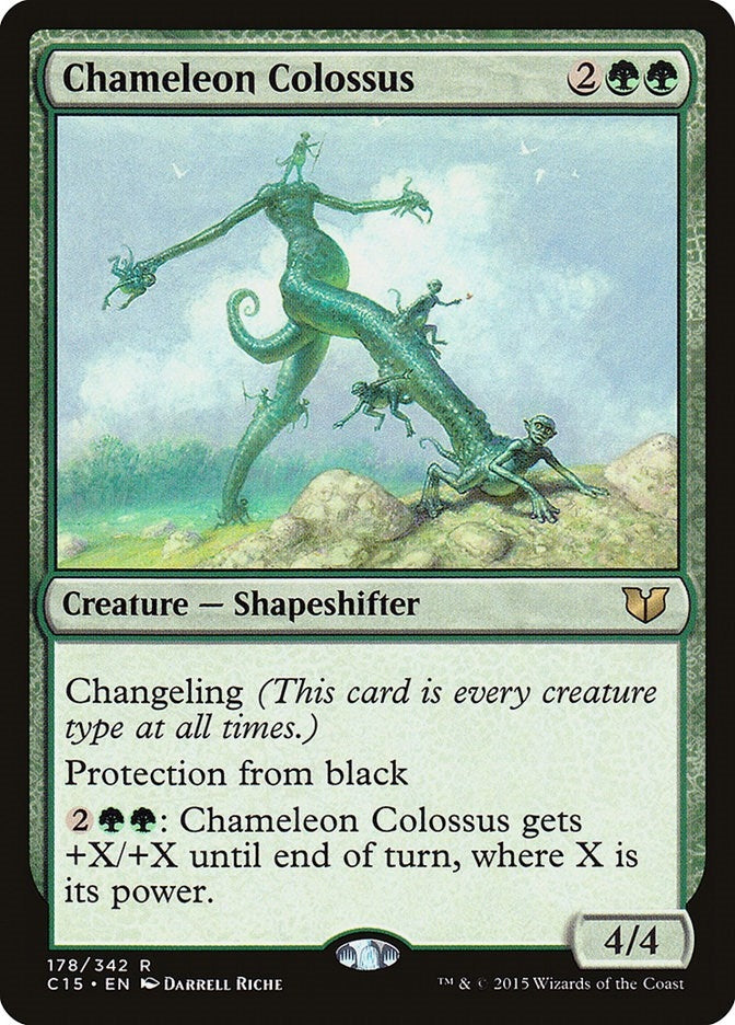 Image for Chameleon Colossus (178) [Commander 2015] - Magic: The Gathering
