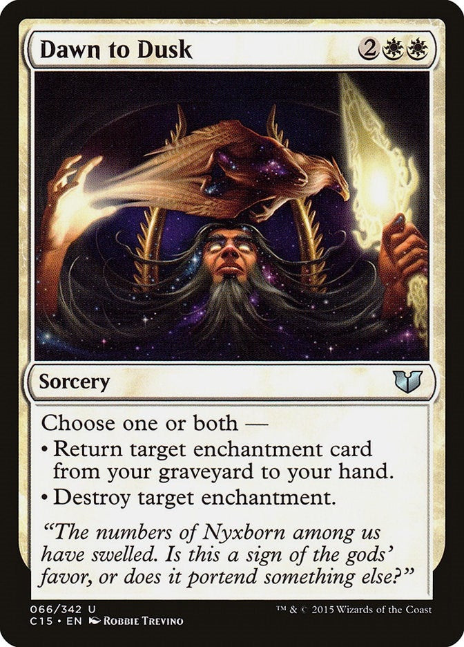 Image for Dawn to Dusk (66) [Commander 2015] - Magic: The Gathering