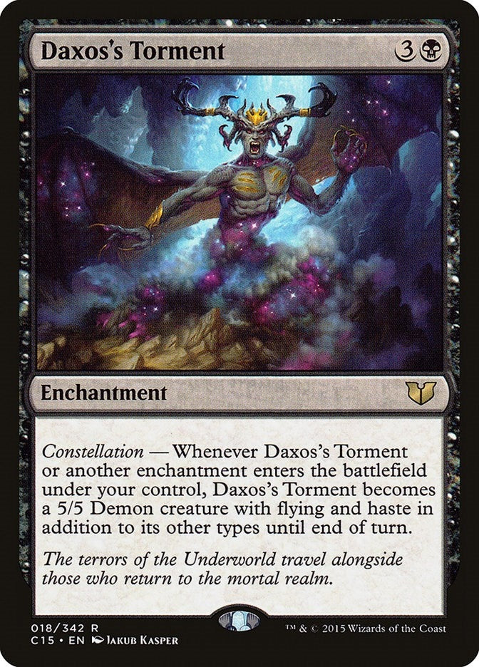 Image for Daxos's Torment (18) [Commander 2015] - Magic: The Gathering