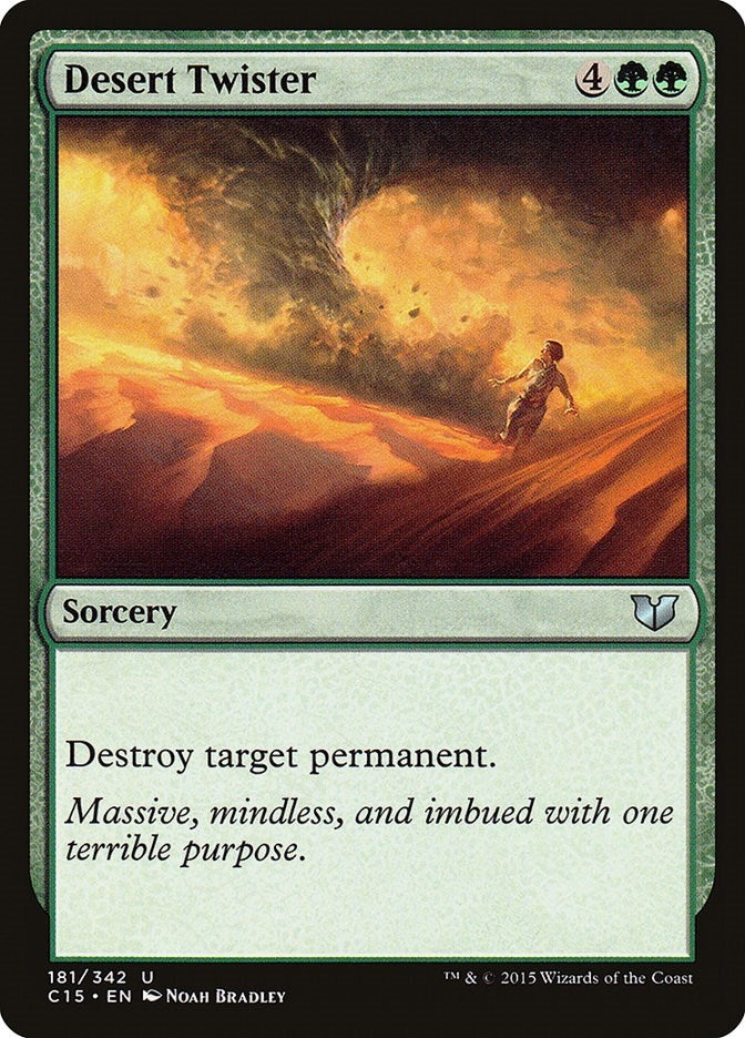 Image for Desert Twister (181) [Commander 2015] - Magic: The Gathering