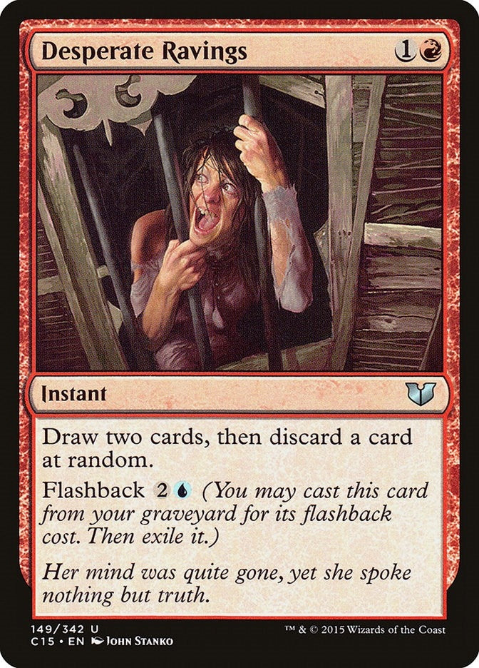 Image for Desperate Ravings (149) [Commander 2015] - Magic: The Gathering