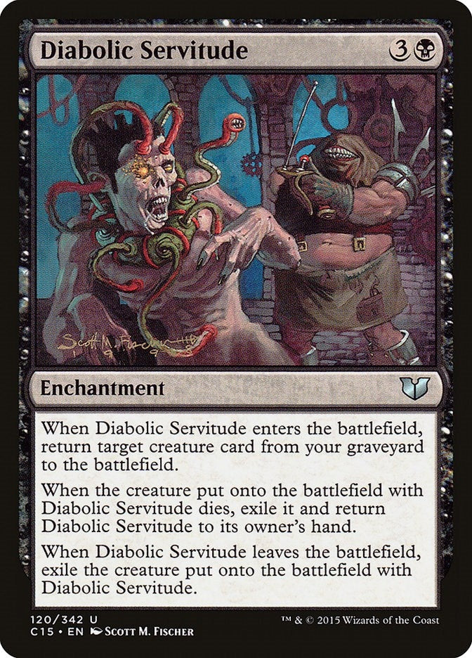 Image for Diabolic Servitude (120) [Commander 2015] - Magic: The Gathering