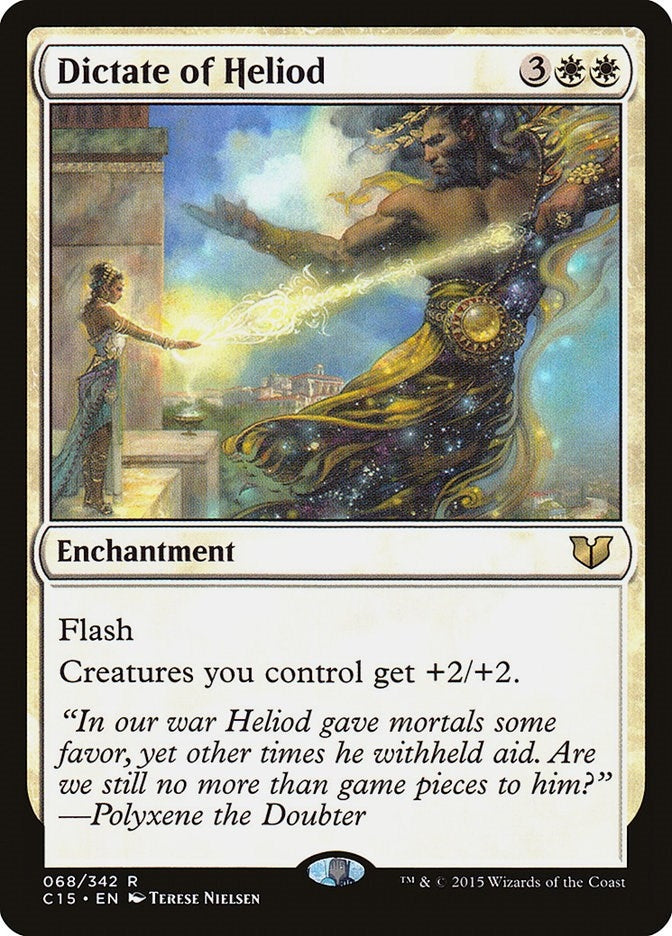 Image for Dictate of Heliod (68) [Commander 2015] - Magic: The Gathering