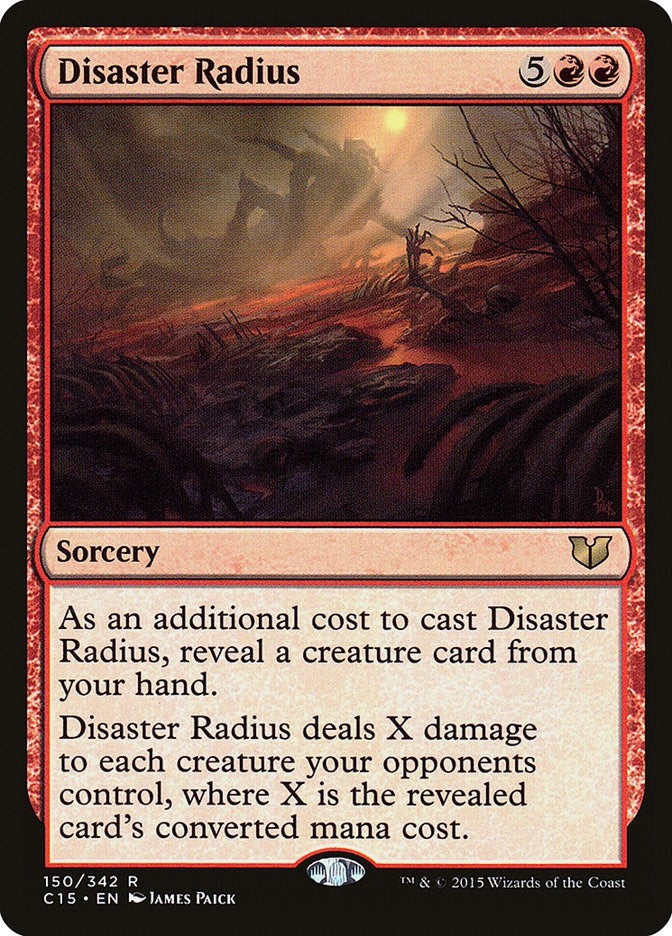 Image for Disaster Radius (150) [Commander 2015] - Magic: The Gathering