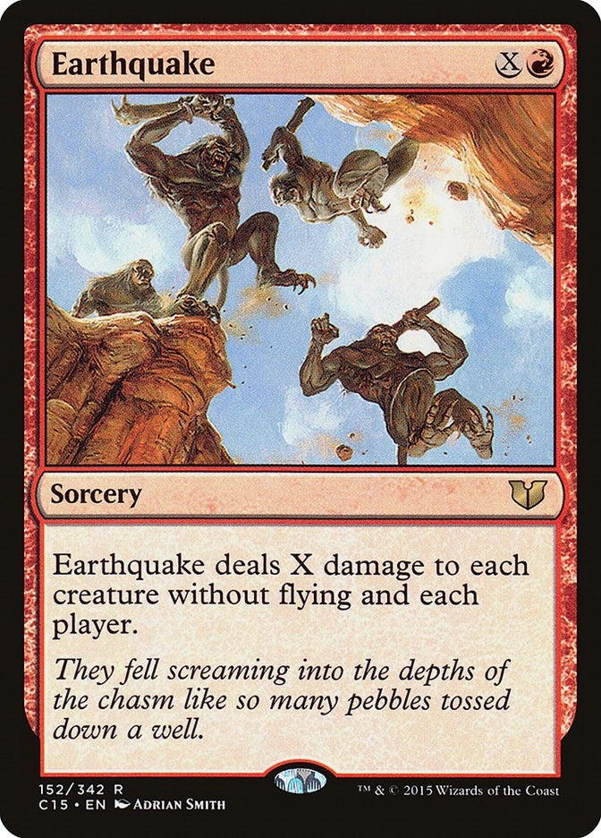 Image for Earthquake (152) [Commander 2015] - Magic: The Gathering