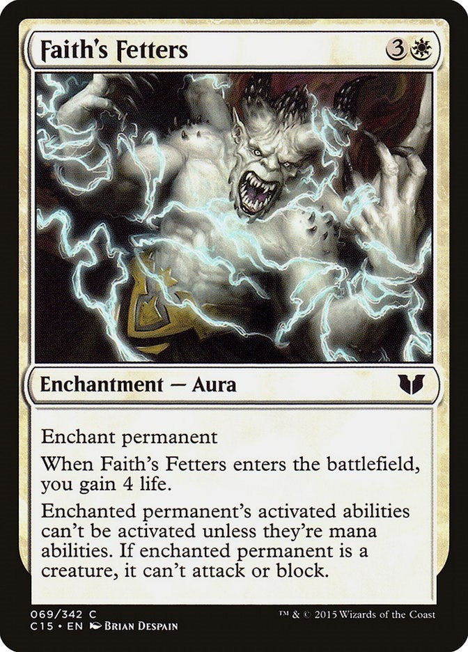 Image for Faith's Fetters (69) [Commander 2015] - Magic: The Gathering