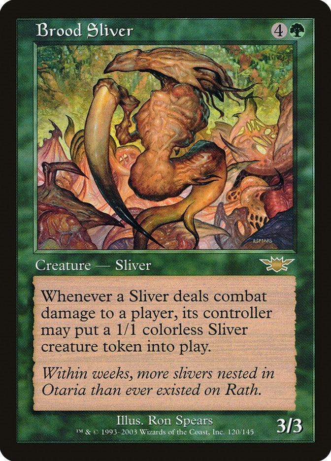 Image for Brood Sliver (120) [Legions] - Magic: The Gathering