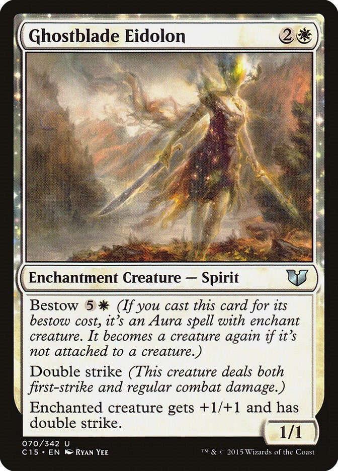 Image for Ghostblade Eidolon (70) [Commander 2015] - Magic: The Gathering
