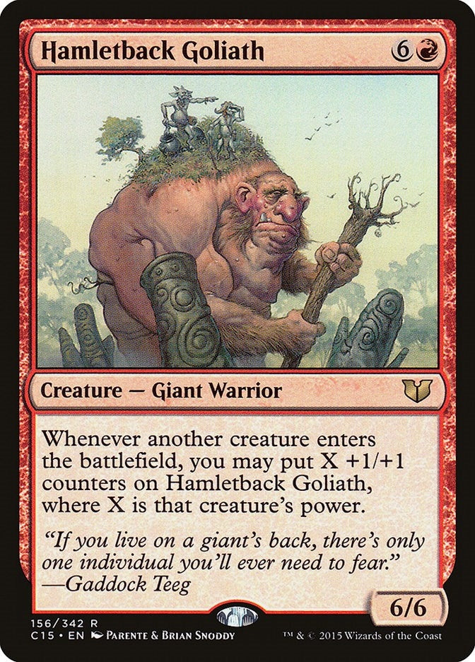 Image for Hamletback Goliath (156) [Commander 2015] - Magic: The Gathering