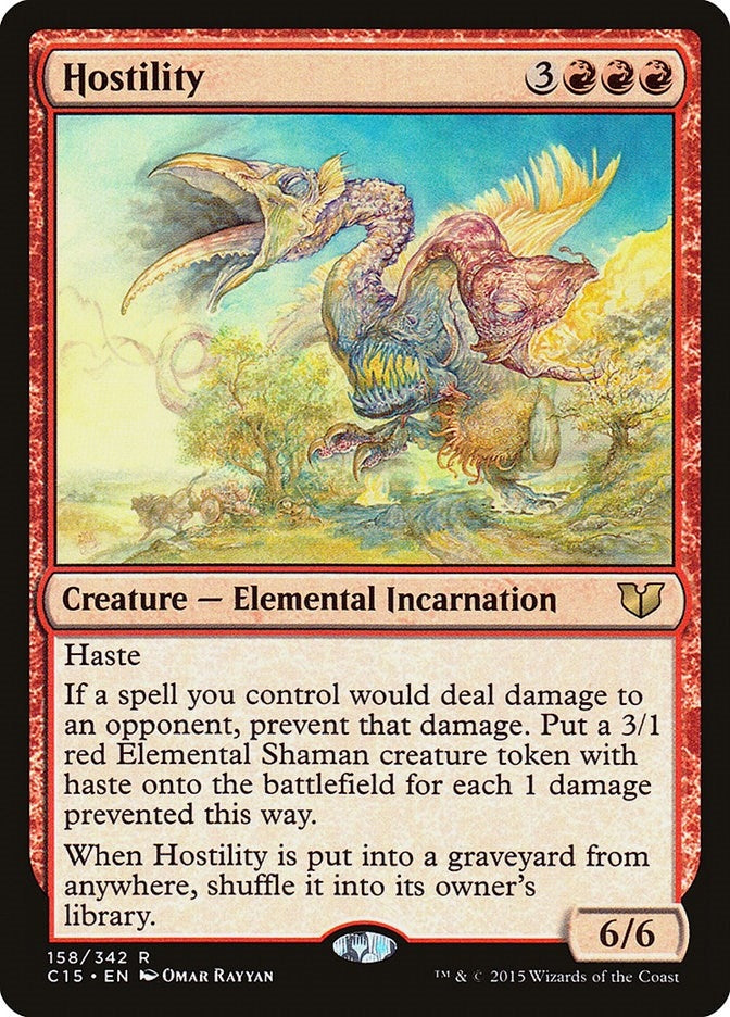 Image for Hostility (158) [Commander 2015] - Magic: The Gathering