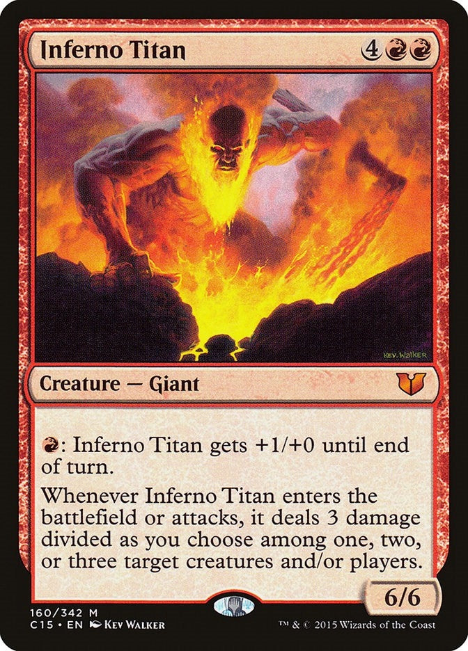 Image for Inferno Titan (160) [Commander 2015] - Magic: The Gathering