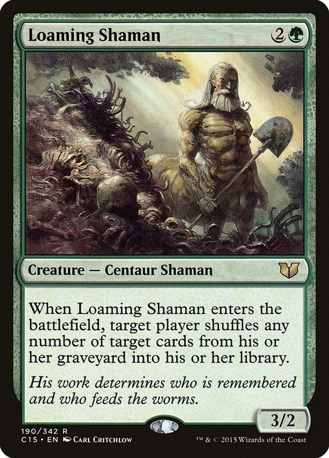 Image for Loaming Shaman (190) [Commander 2015] - Magic: The Gathering