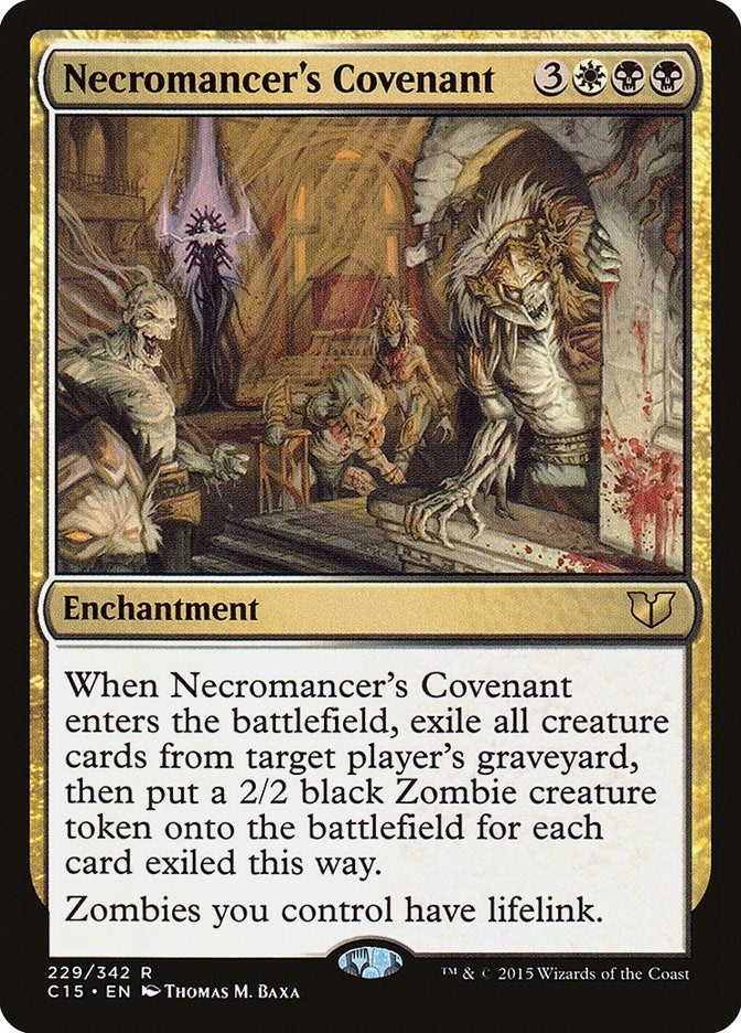 Image for Necromancer's Covenant (229) [Commander 2015] - Magic: The Gathering