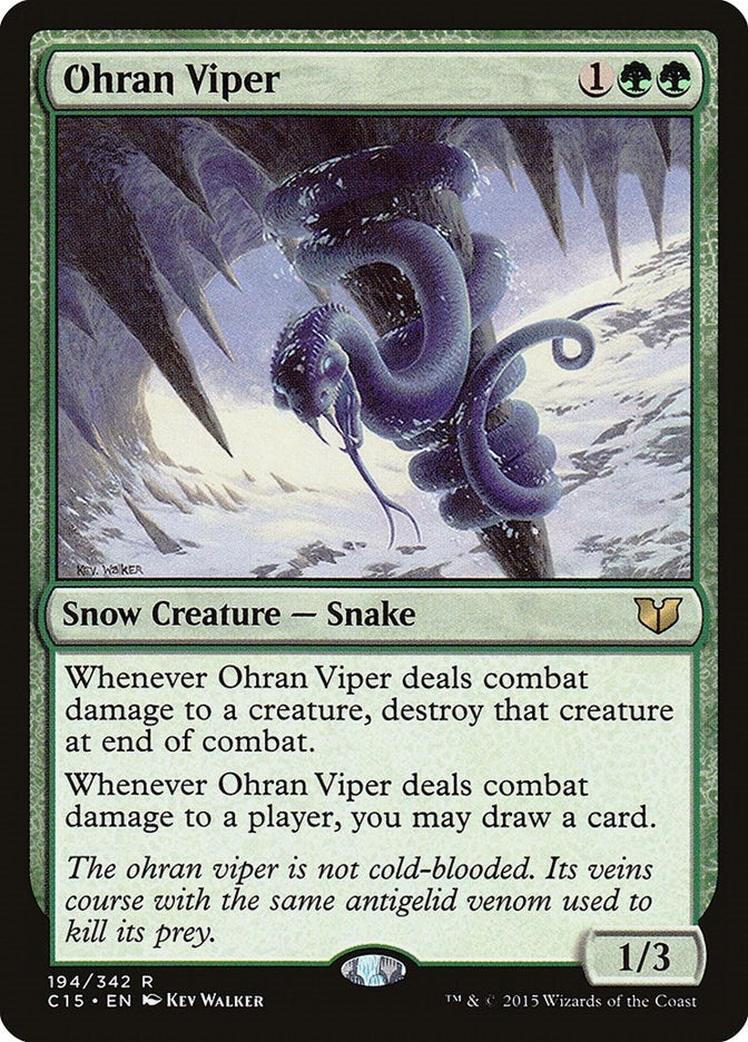 Image for Ohran Viper (194) [Commander 2015] - Magic: The Gathering