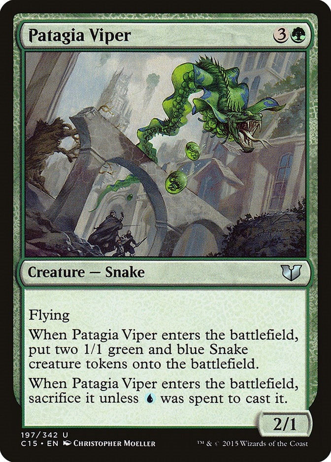 Image for Patagia Viper (197) [Commander 2015] - Magic: The Gathering