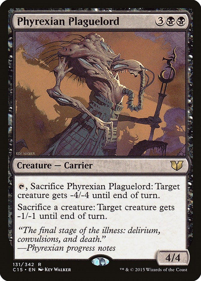 Image for Phyrexian Plaguelord (131) [Commander 2015] - Magic: The Gathering