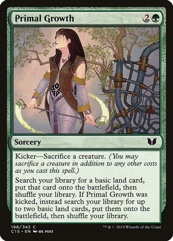 Image for Primal Growth (198) [Commander 2015] - Magic: The Gathering